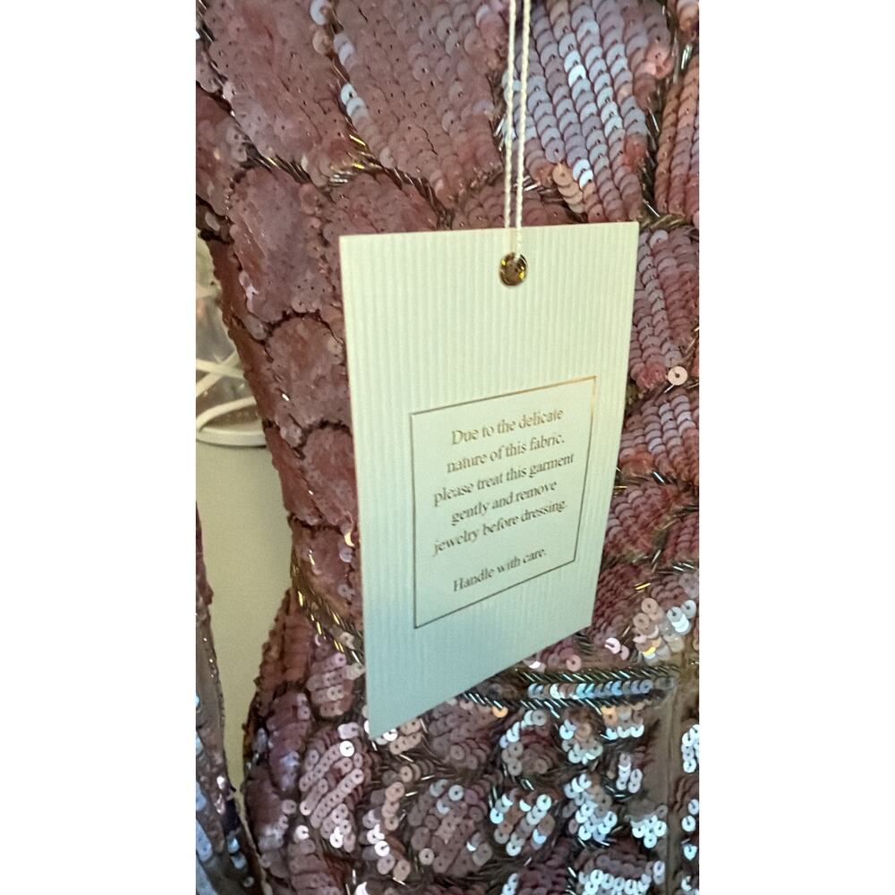 Mac Duggal - Sequined Long Dress - Picture 7 of 11